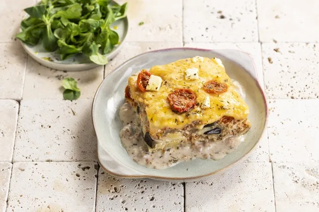 [004] Moussaka