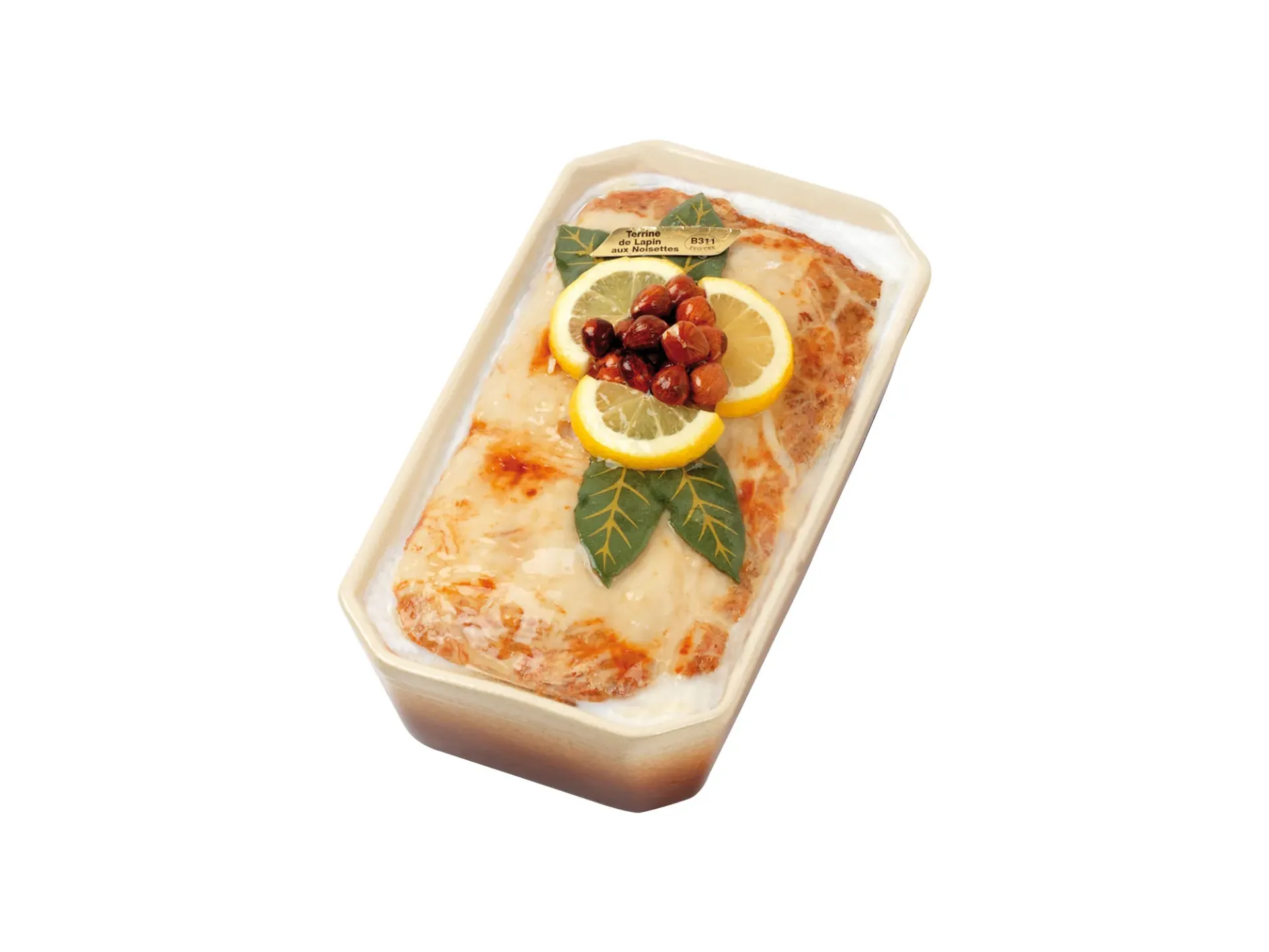 Konijnenpastei met Hazelnoten