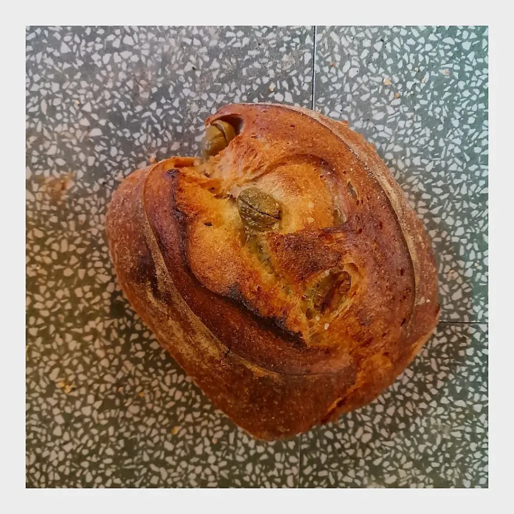 [856] Olijvenbrood Korst (Gesneden)